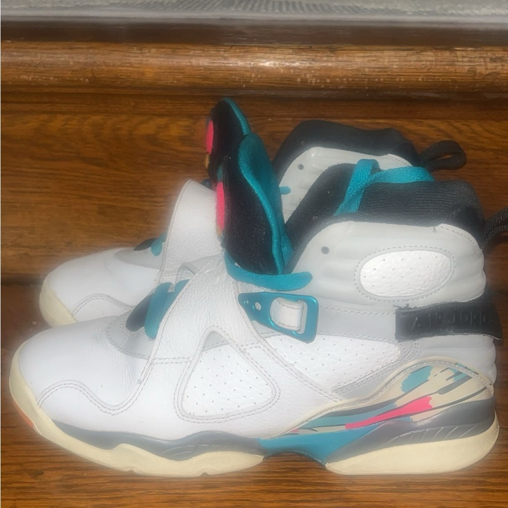Kids White and Black Sneakers
